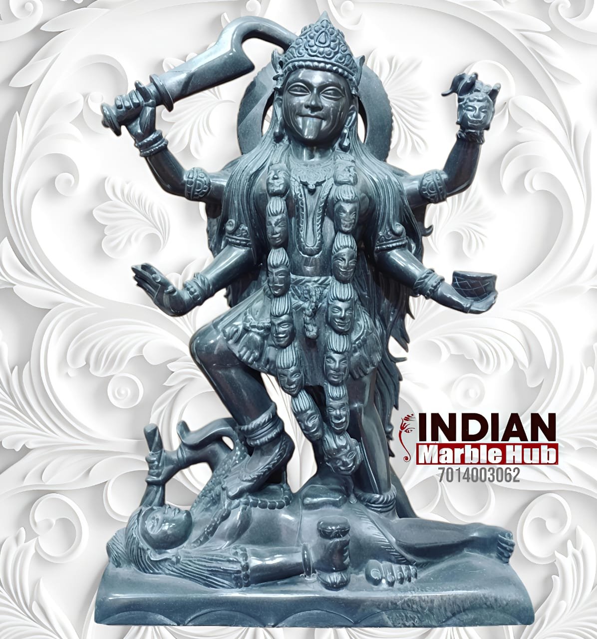 Marble Kali Mata Statue