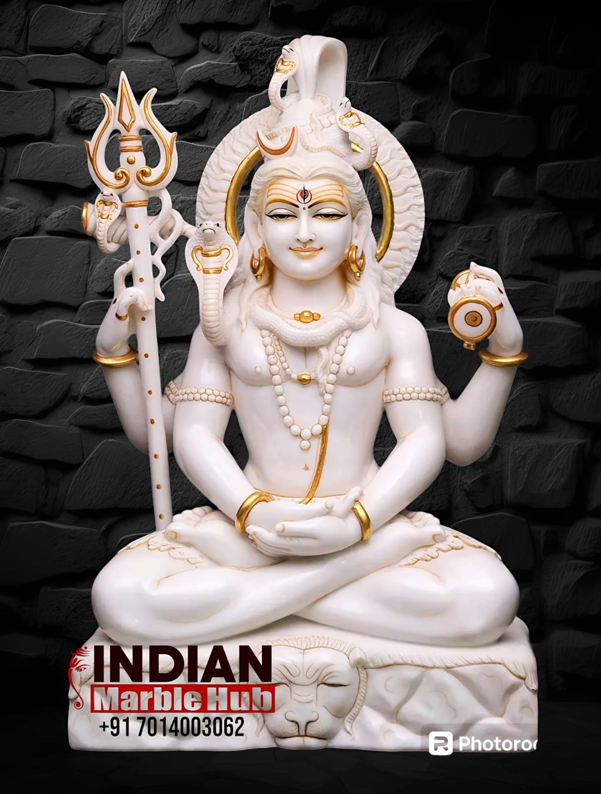 Marble Shankar Ji Statue